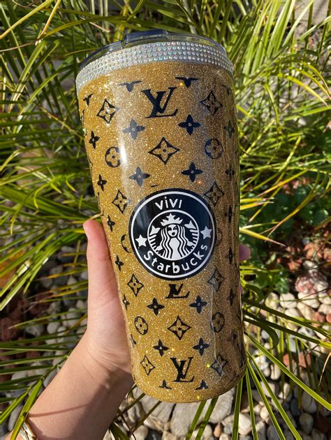 black louis vuitton starbucks cup|Black in Handbags for Women .